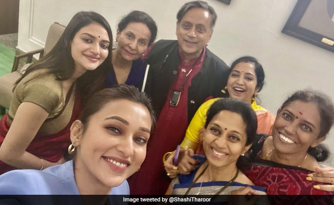 "Sorry Some Are Offended": Shashi Tharoor On Tweet Of Pic With Women MPs