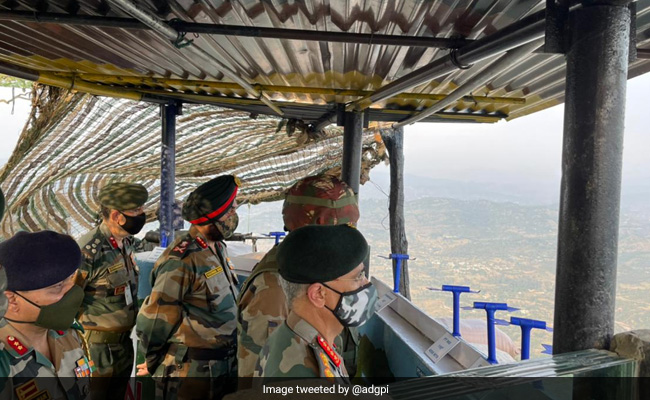 Army Chief Carries Out Aerial Survey Of Border Areas In Jammu