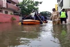 South Chennai Waterlogged After Heavy Overnight Rain South Chennai Waterlogged After Heavy Overnight Rain