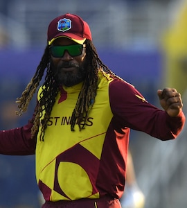 Chris Gayle, Kieron Pollard, West Indian Champion Team To Sport Indian Game RollBall Helmets