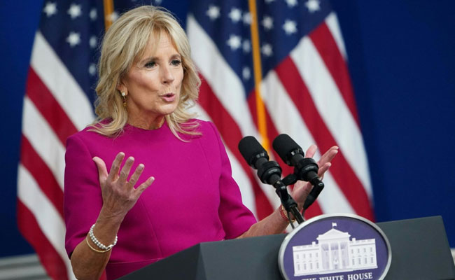 Jill Biden Praises Indian-American Entrepreneur On Silicon Valley Visit