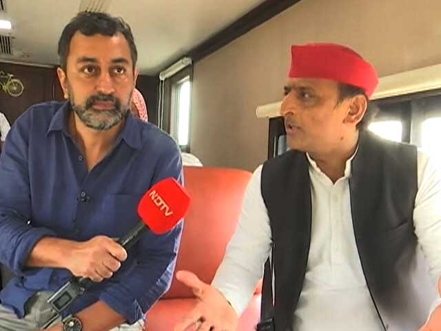 "BJP's JAM Stands For Jhoot, Ahankar, Mehengai": Akhilesh Yadav To NDTV