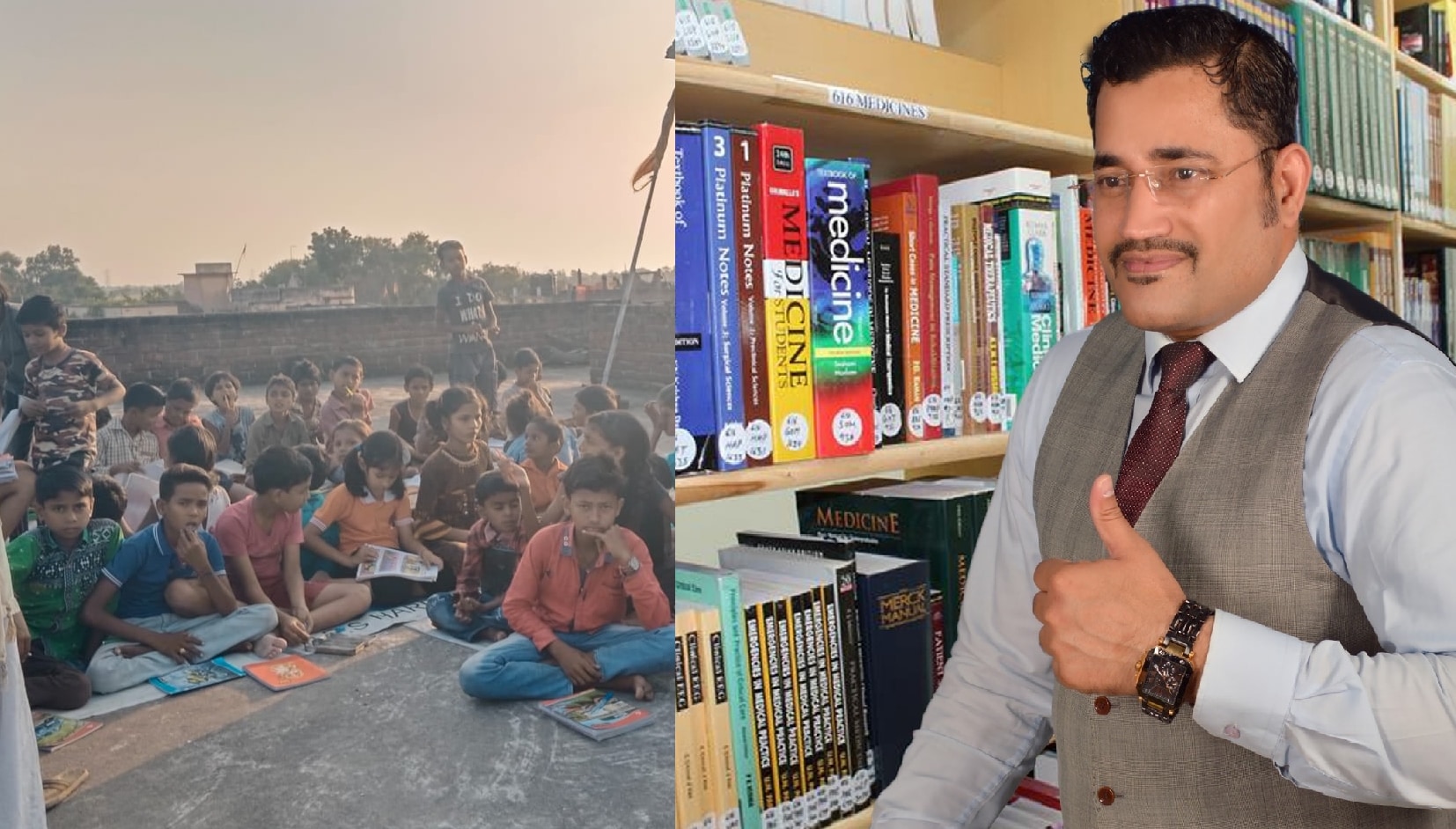 गर्व है! बिहार के बच्चों को फ्री में पढ़ा रहे हैं कुवैत के डॉक्टर सुमंत मिश्रा