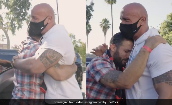 Dwayne Johnson Gave His Own Truck To This Man. Here's Why