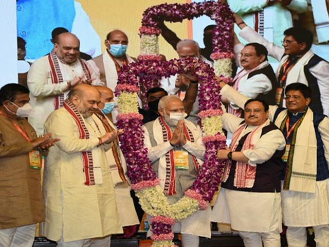 Strategy For State Polls Discussed In BJP's Top Body Meet