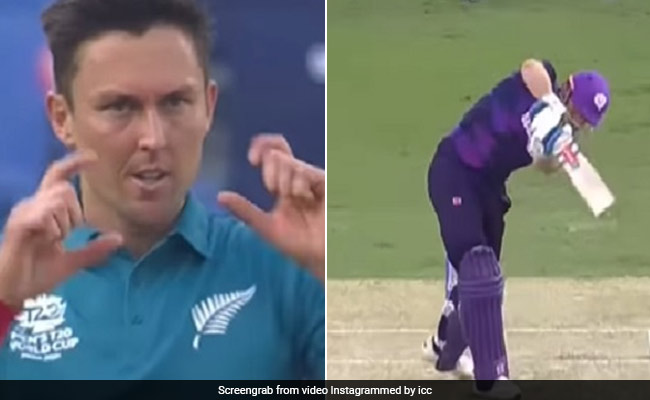 NZ vs SCO: ट्रेंट बोल्ट की गेंद पर बल्लेबाज ने लगाया गजब का शॉट, देखकर गेंदबाज ने खींची फोटो, देखें Video