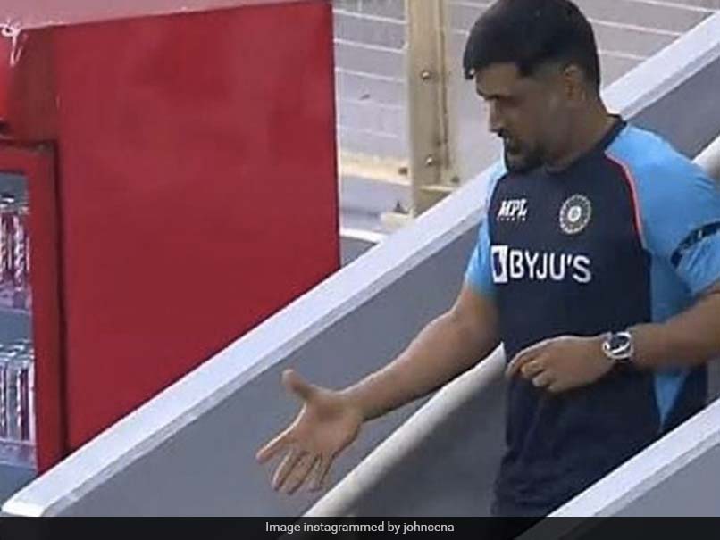 "You Cant See Me": John Cena Shares Picture Of MS Dhoni, Sends Fans Into A Frenzy