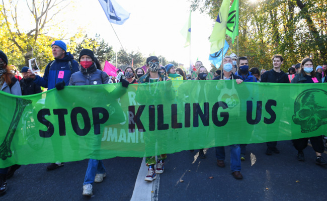 COP26 Summit Braces For Youth Protests Against Climate Inaction