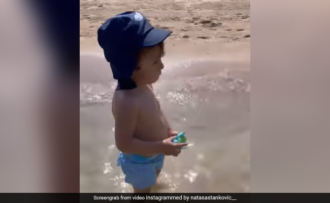 बीच किनारे बेटे के साथ मस्ती करती दिखीं नताशा स्टेनकोविक, तो जैस्मिन भसीन ने किया ये कमेंट...देखें Video