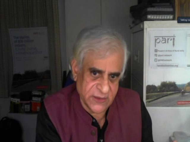 "Repealing Not The Solution To Agrarian Crisis": P Sainath To NDTV