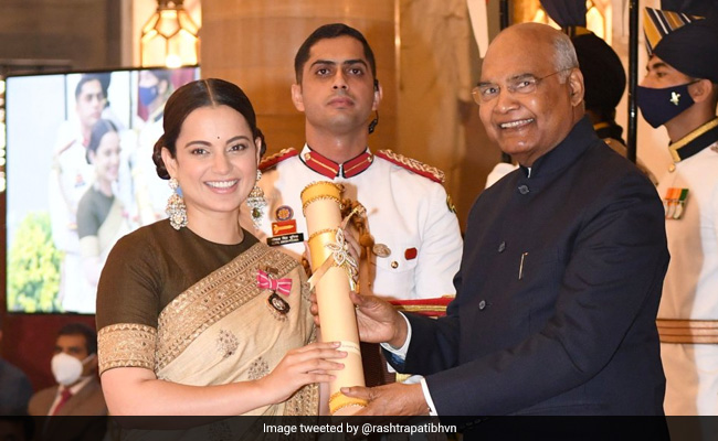 "Treason": Congress Wants Kangana Ranaut's Padma Shri Honour Taken Back