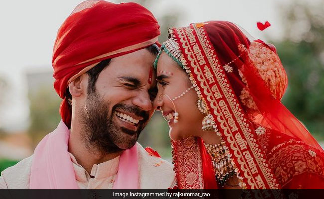 Rajkumar Rao की शादी की पहली तस्वीर आई सामने, एक्टर बोले- फाइनली 11 साल पूरे 