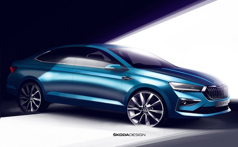 Skoda Slavia Design Sketches Released Ahead Of Global Debut