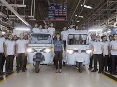 All-Women Workforce Rolls Out Ape Electrik Range At Piaggio's Baramati Plant