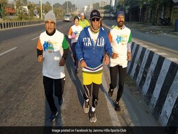 Man, 61, Runs From Kashmir To Kanyakumari For Funds For Disabled Soldiers Man, 61, Runs From Kashmir To Kanyakumari For Funds For Disabled Soldiers