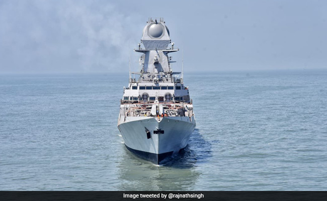 INS Visakhapatnam Formally Affiliated With City Of Destiny