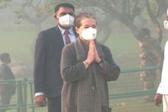 Sonia Gandhi Pays Floral Tribute To Indira Gandhi On Her Birth Anniversary Sonia Gandhi Pays Floral Tribute To Indira Gandhi On Her Birth Anniversary