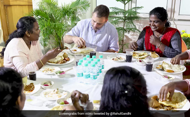 Video: Rahul Gandhi Suggests What To Have In "Dinner With Friends"