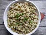 How To Make Pudina Rice | Easy Pudina Rice Recipe Video