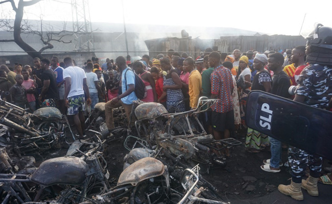 98 Dead In Fuel Tanker Blast In Sierra Leone Capital