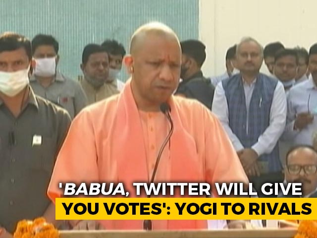 "<i>Babua</i>, <i>Yeh</i> Twitter...": Yogi Adityanath Jabs Rivals On Covid Isolation