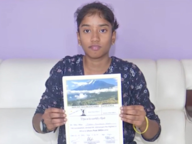 Hyderabad Girl, 13, Scales Mount Kilimanjaro, Highest Mountain In Africa