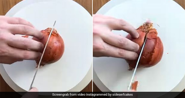 Onion juice has a good amount of sulphur, which nourishes the hair