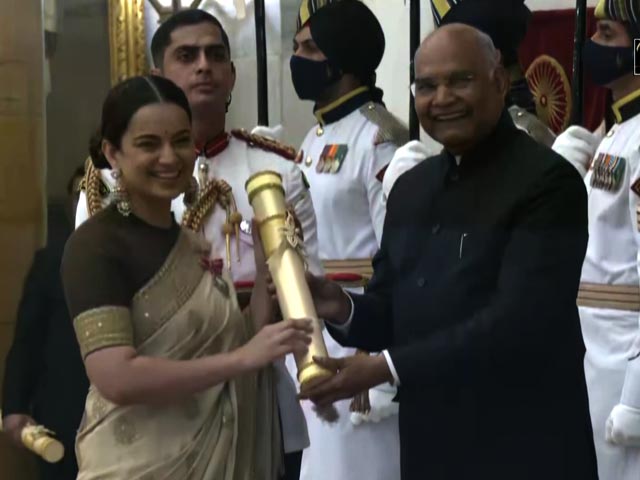 Kangana Ranaut Receives Padma Shri Award