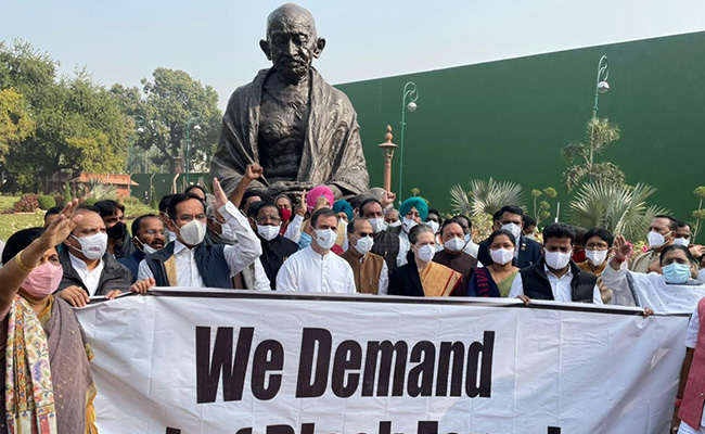 "Sunrise For Farmers Today": Rahul Gandhi On Day 1 Of Winter Session