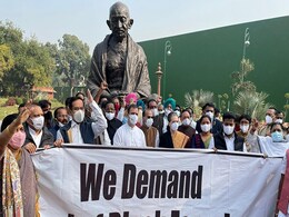 "Rahul's Paradise, Fake Gandhis": BJP Mocks Farm Laws Parliament Protest "Rahul's Paradise, Fake Gandhis": BJP Mocks Farm Laws Parliament Protest