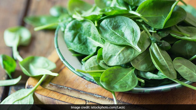 Spinach is loaded with essential nutrients including iron and calcium
