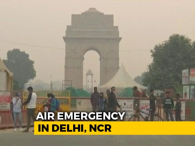 Delhi, Nearby Cities Blanketed By Toxic Air For 3rd Straight Day
