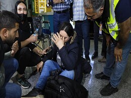 Hundreds Of Migrants Arrive Back In Iraq On Flight From Belarus Hundreds Of Migrants Arrive Back In Iraq On Flight From Belarus