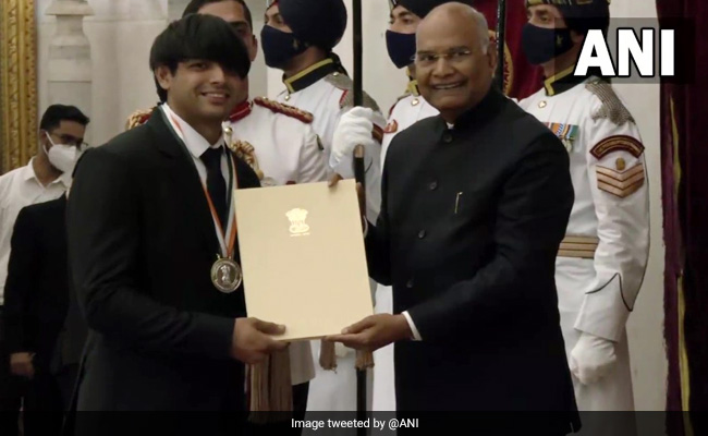 नीरज चोपड़ा मेजर ध्यानचंद खेल रत्न पुरस्कार से सम्मानित, "अर्जुनों" का भी सम्मान, देखें नामों की संपूर्ण सूची