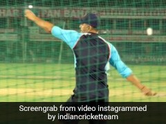 Watch: Dravid Gives Throwdowns To Rohit Ahead Of First T20I vs NZ