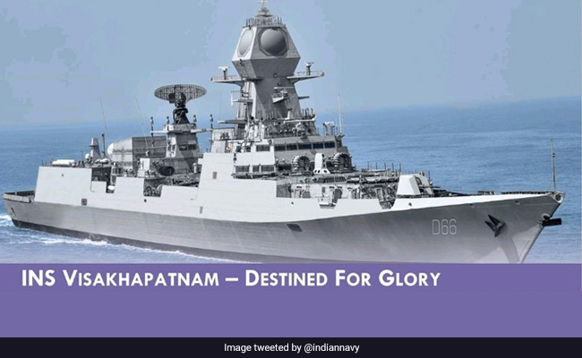India's Most Powerful Destroyer Commissioned, "To Secure Indo-Pacific"