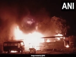 25 Vehicles Burnt At Police Station In Gujarat 25 Vehicles Burnt At Police Station In Gujarat