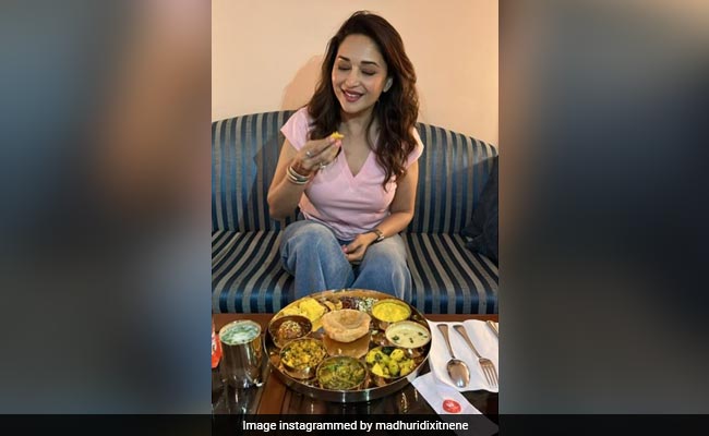 A Food Entry In Madhuri Dixit's "Work Diaries" (More Like Fun Diaries)