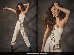 Tara Sutaria Goes The Trendy Way In A Corset Top And Cargo Pants Tara Sutaria Goes The Trendy Way In A Corset Top And Cargo Pants