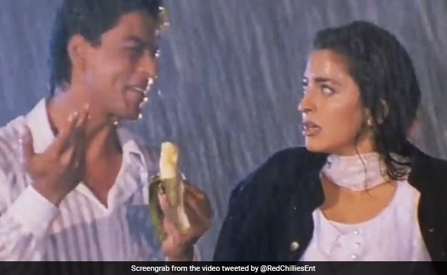 शाहरुख खान से जूही चावला ने पूछा 'दो दिन पुराना केला खा रहे हो' तो वीडियो में एक्टर से मिला यह जवाब