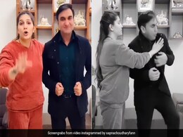 सपना चौधरी से मिलने अमेरिका से आया उनका दोस्त, ऐसा रखा कंधे पर हाथ की लड़का गिरा दो फीट दूर जाकर... सपना चौधरी से मिलने अमेरिका से आया उनका दोस्त, ऐसा रखा कंधे पर हाथ की लड़का गिरा दो फीट दूर जाकर...