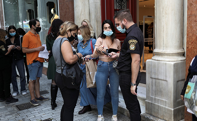 Greece Imposes New Curbs For Unvaccinated As Covid Cases Rise