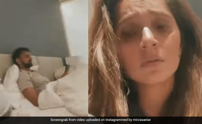 Pak vs Aus सेमीफाइनल से पहले शोएब मलिक से परेशान हुई सानिया मिर्जा, बोलीं- मेरी फिक्र नहीं है उनको..'देखें Video