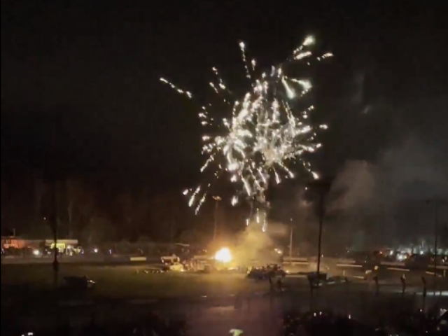 Firework Mishap Puts On A Show