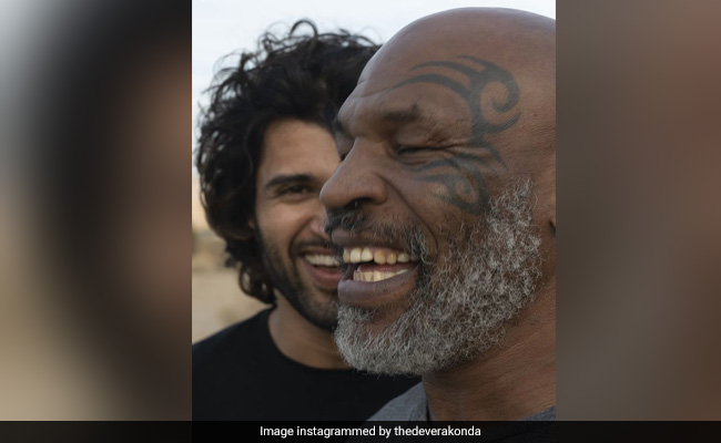 <I>Liger</i> Vs "The Legend": When Vijay Deverakonda Came "Face To Face" With Mike Tyson