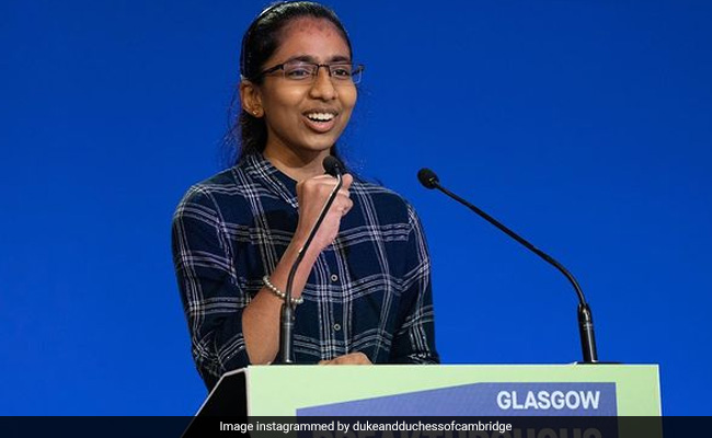 Indian Teen's Powerful Glasgow COP26 Speech. PM Modi, Biden Were Present