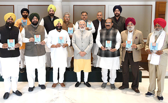 Punjab BJP Leaders Meet PM Modi Today