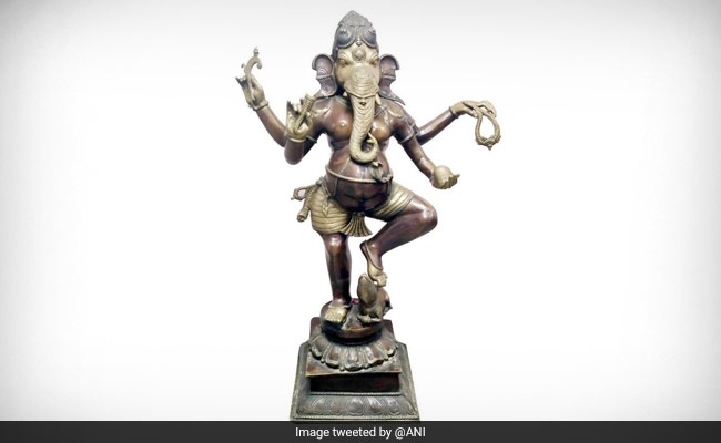 Over 400-Year-Old Brass Ganapati Idol Seized At Chennai Airport