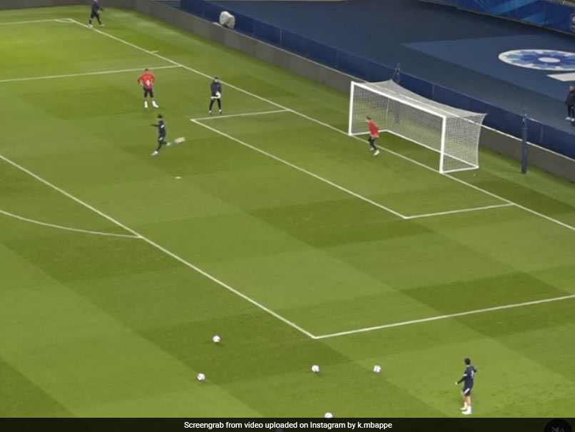 Watch: Kylian Mbappe Scores Outrageous Back-Heel Goal In Training For France
