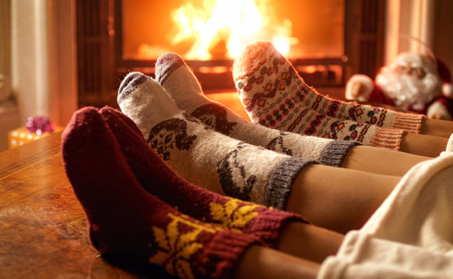 Cool And Comfy Fluffy Socks To Bookmark Right Now